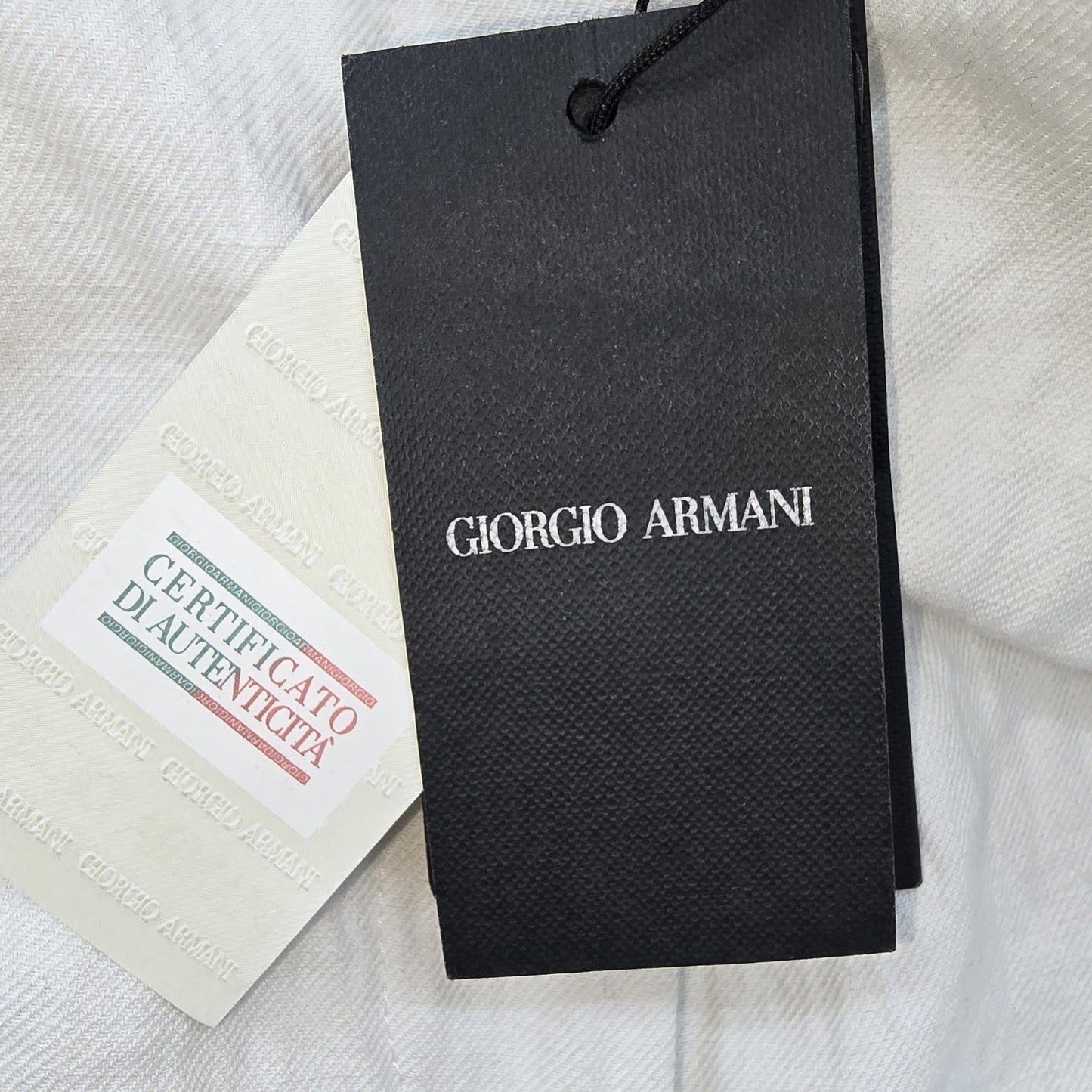 Giorgio Armani Men White Dress size 46 product image 9
