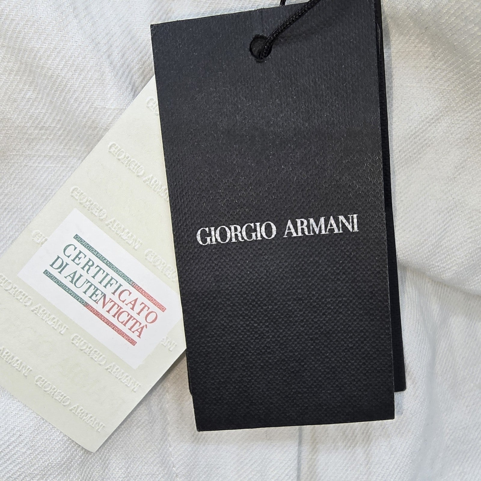 Giorgio Armani Men White Dress size 46 product image 9
