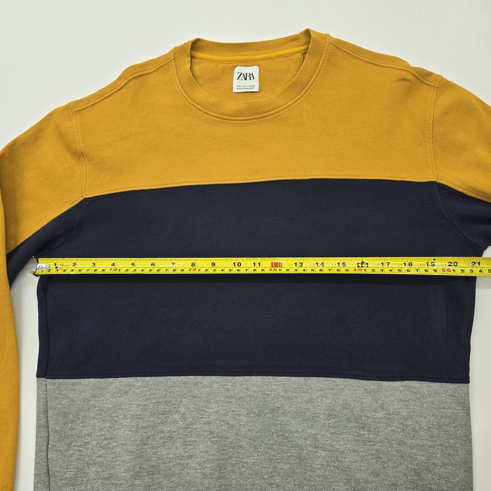 Zara Men Black Sweatshirt size L product image 6
