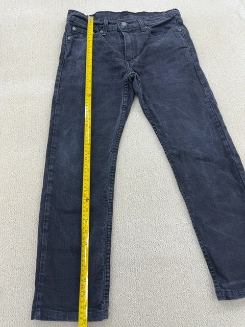 Levi's Men's Black Slim Fit 511 Jeans Size 30 Stretch Zip Fly