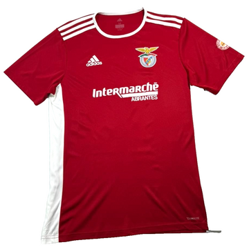 Adidas Sl Benfica Boys' Football Shirt Jersey In Red - Size M