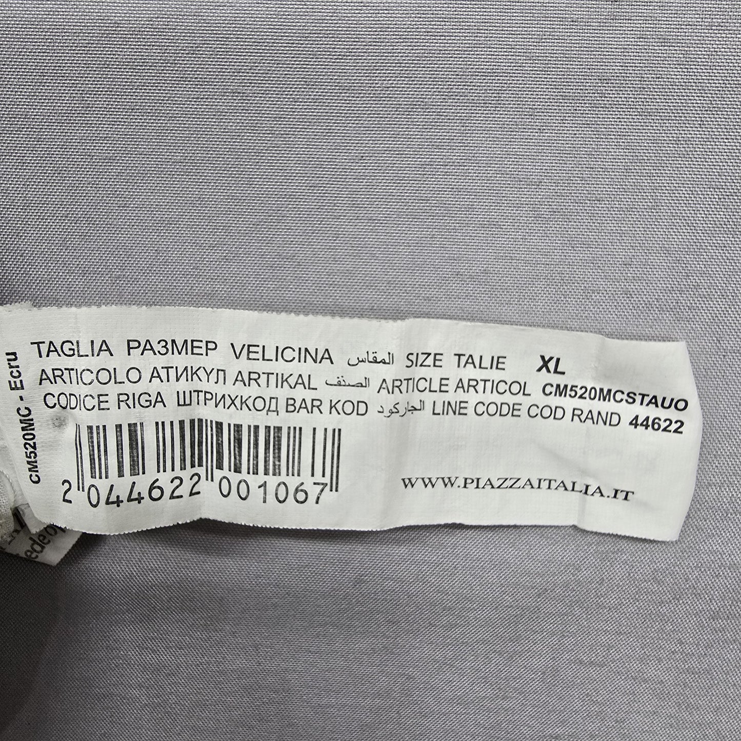 Piazza Italia Men White Shirt size XL product image 4