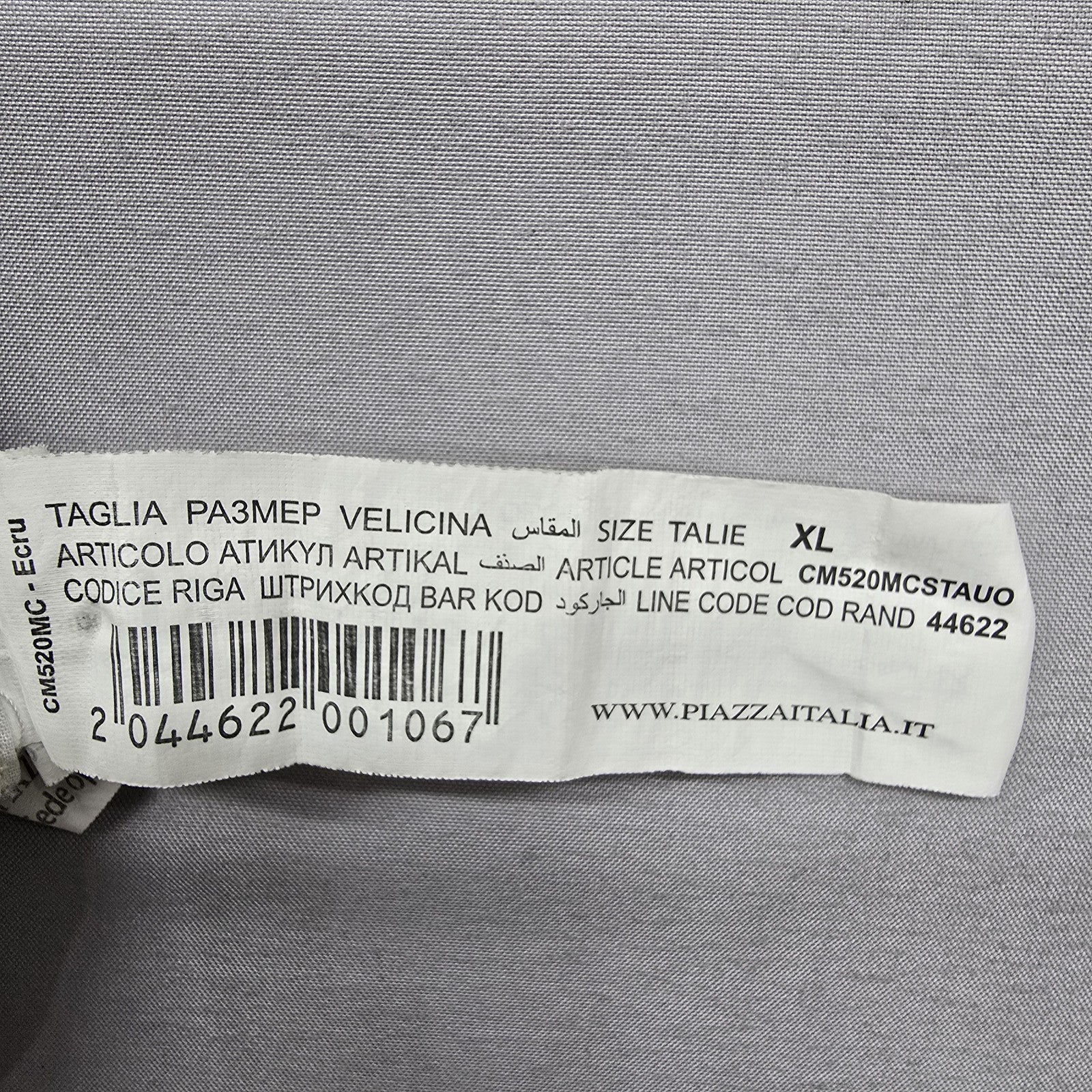 Piazza Italia Men White Shirt size XL product image 4