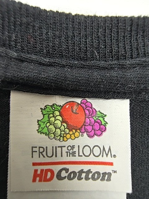 Fruit of the Loom Men Black T-Shirt size XL product image 4