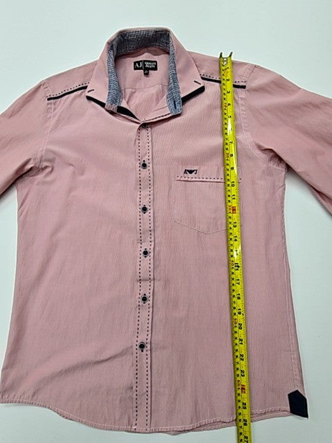 Armani Jeans Men Pink Shirt size M product image 7