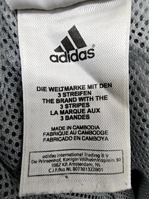 Adidas Men's Grey 3-Stripes Track Pants XL
