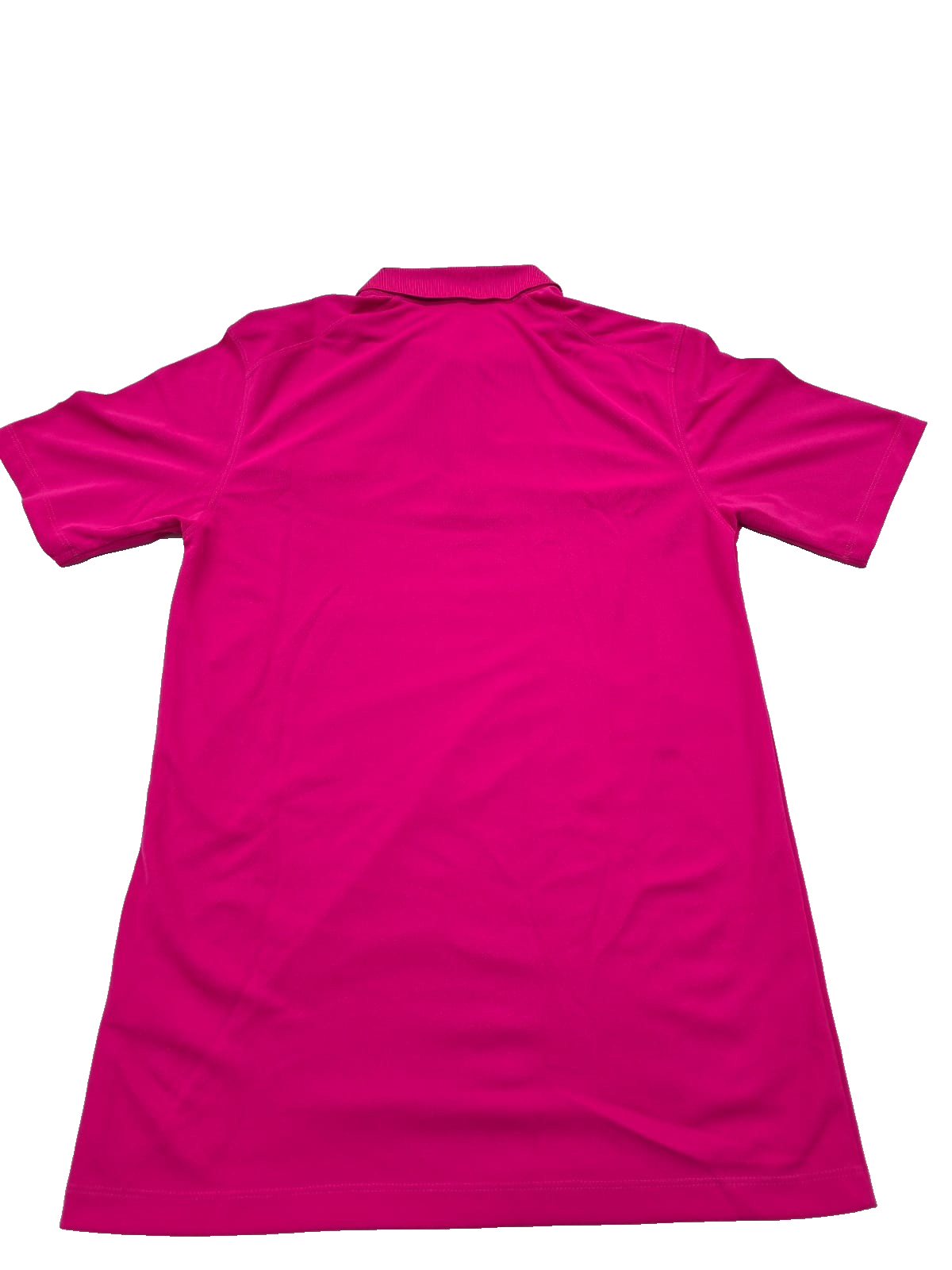 Nike Dri Fit Polo Shirt Pink Logo Embroidered XS Short Sleeve Vietnam