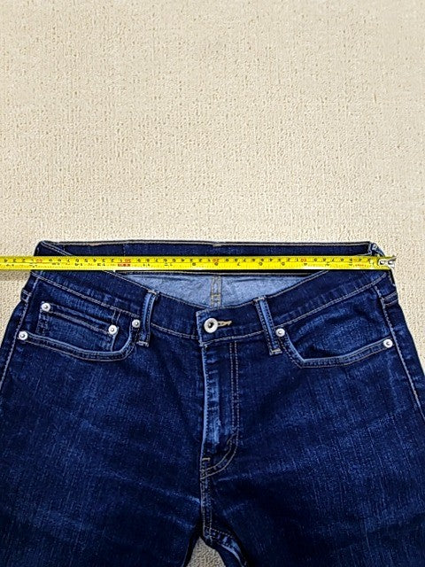 Levi's Men's 514 Straight Fit Dark Wash Jeans Size 33 Stretch