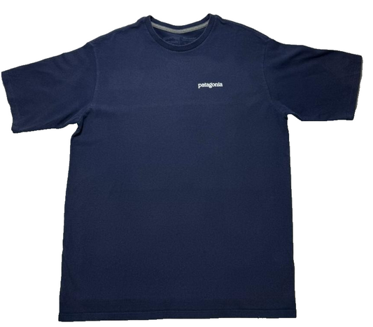 Patagonia Men's Blue Shirt – Size M, Regular Fit, Short Sleeve – Ref 1B53E