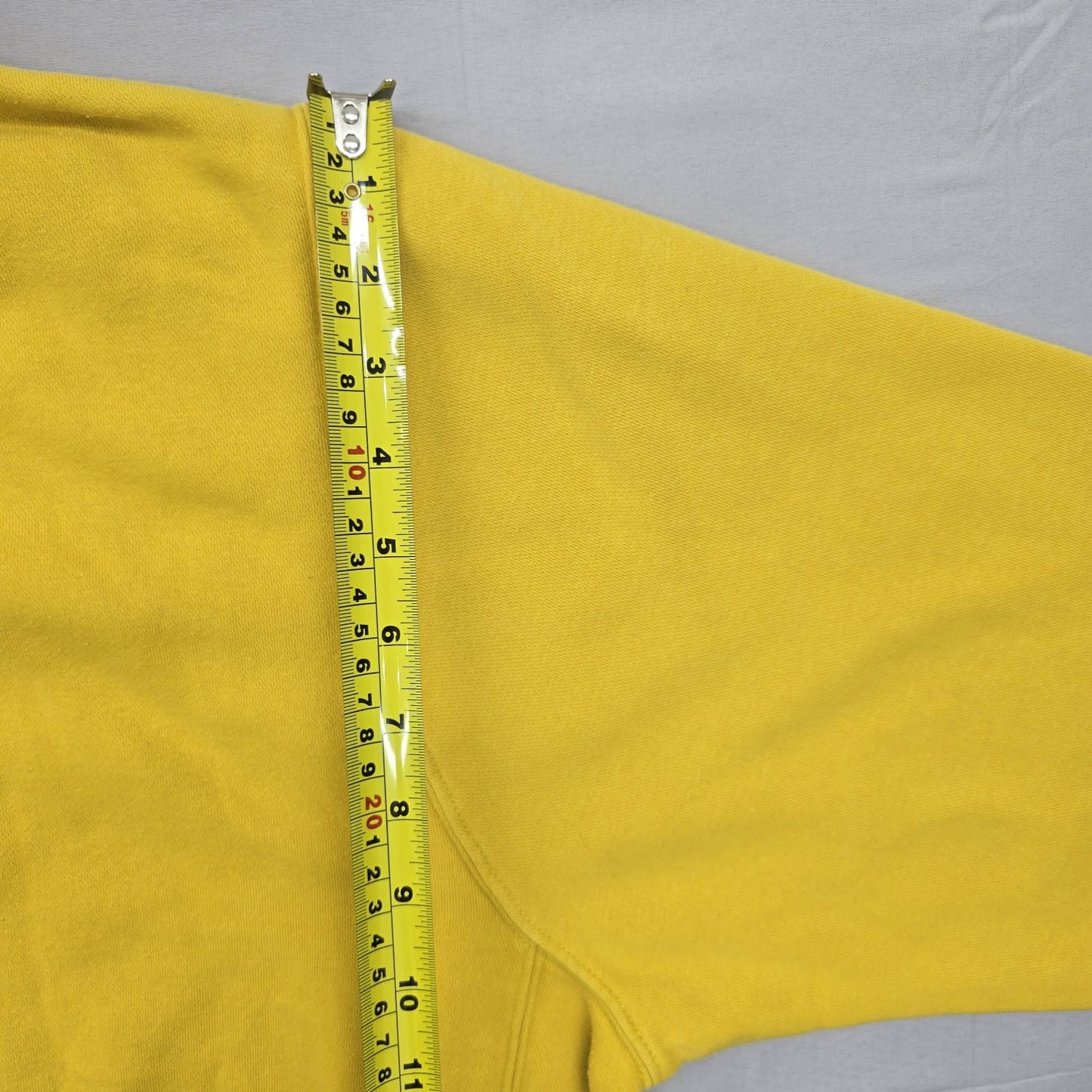Nike Men's Yellow Pullover Hoodie XXL Cotton/Poly Blend