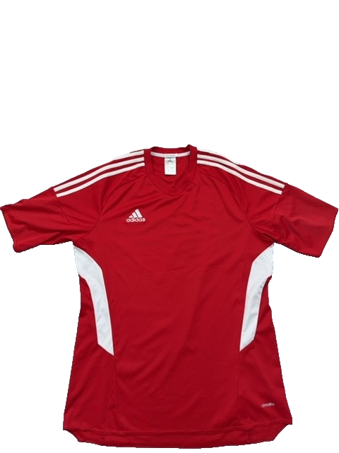 Adidas Men's Red Jersey – Size L, Moisture Wicking moisture wicking, Football