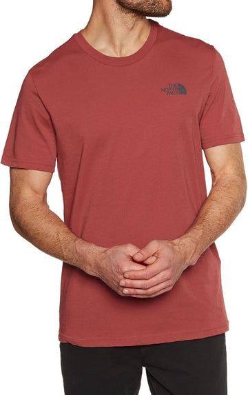 The North Face Men'S Half Dome T-Shirt In A Red Color - Size L