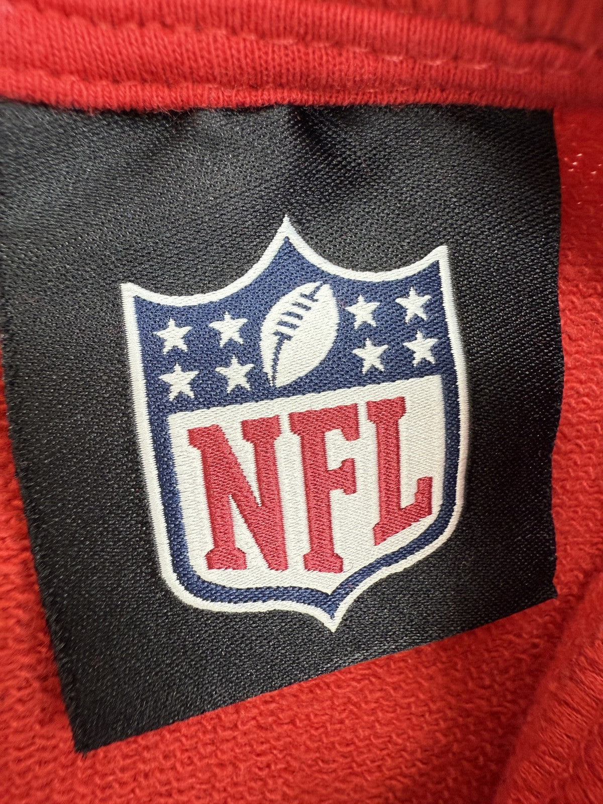 Pull&Bear NFL Chiefs Red Crewneck Sweatshirt L Graphic Print