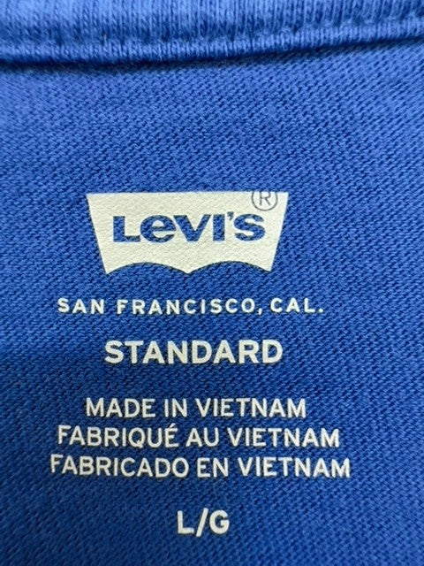 Levi's Men Blue T-Shirt size L product image 4