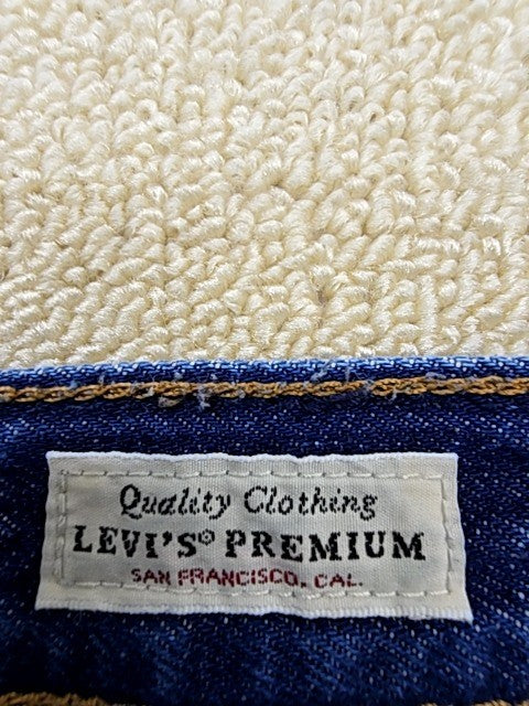Levi's 501 Original Fit Vintage Jeans Men L Dark Blue Button Fly