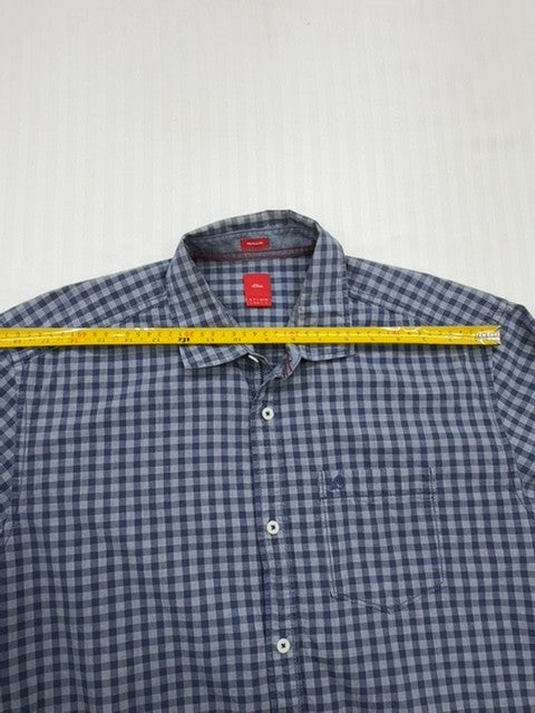 s.Oliver Men Blue Shirt size L product image 8