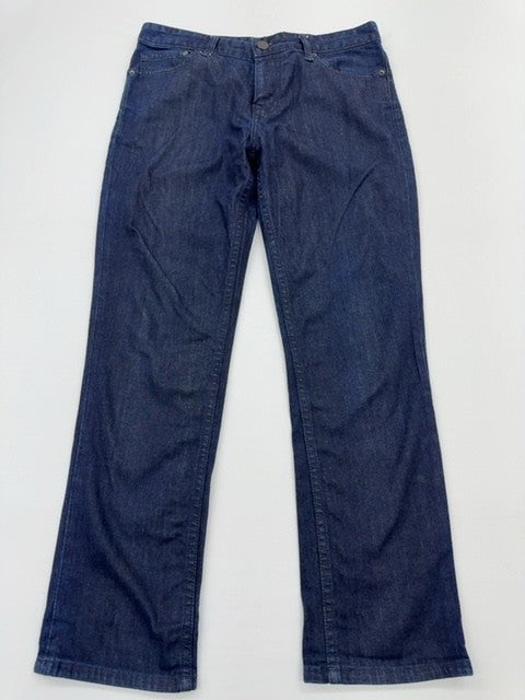 Calvin Klein Men's Slim Straight Dark Blue Denim Jeans 32x34