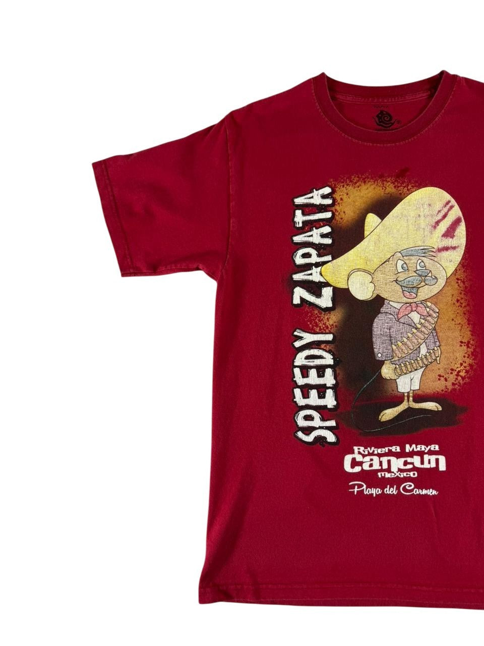 Expressate Men's Graphic T-Shirt Speedy Zapata Cancun Mexico Short Sleeve Size M