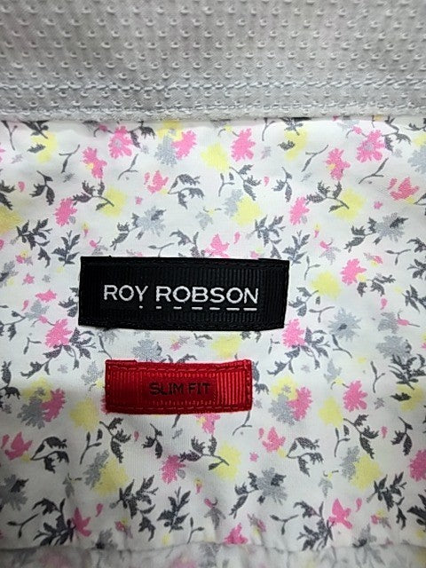 Roy Robson Men White Shirt size L product image 3
