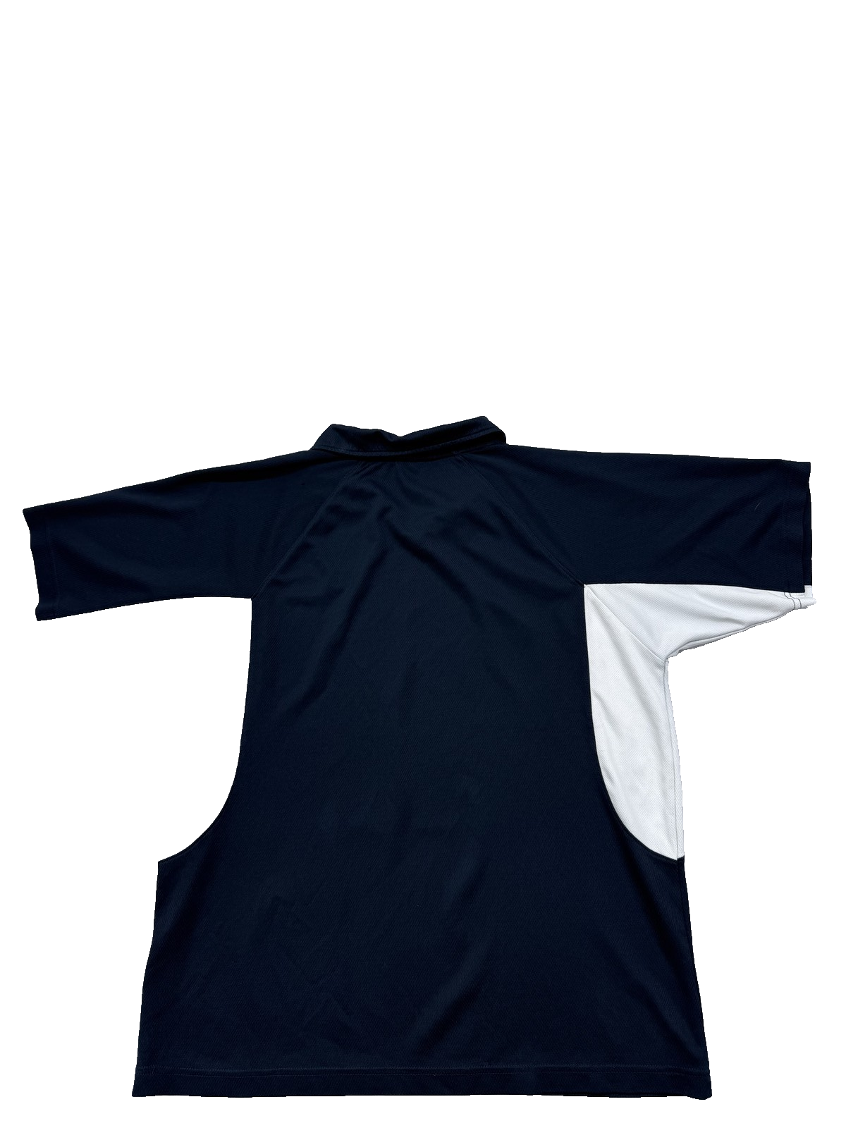 Nike Men's XXL Black/White Dri-FIT Golf Polo Short Sleeve