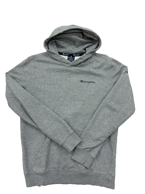 Champion Men's Gray Hoodie – Size S, Pullover