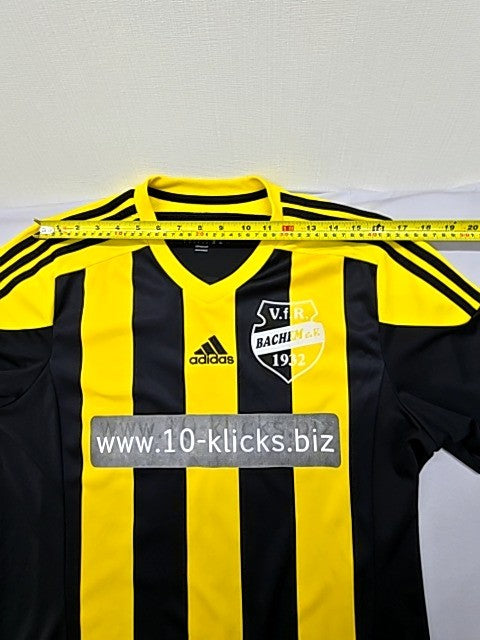 Adidas Men's VfB Stuttgart Black Yellow Soccer Jersey(#14) XL Climalite