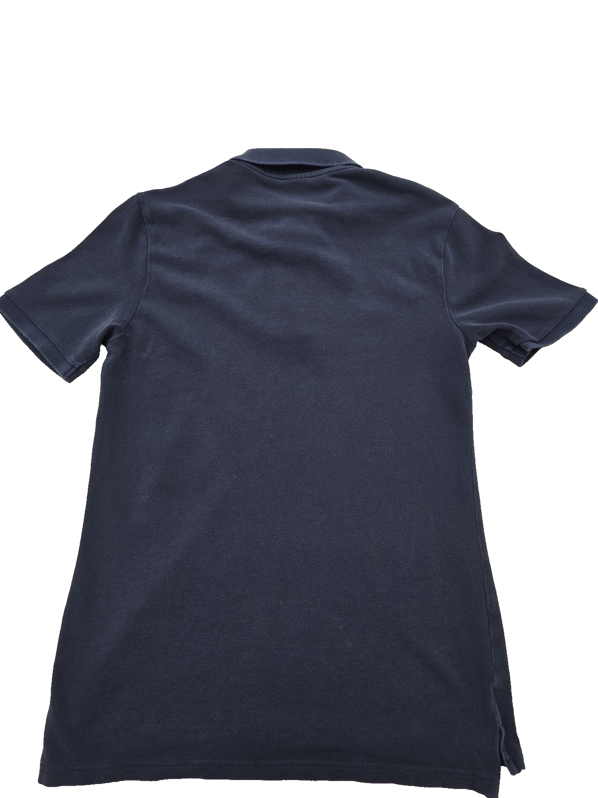 Nike Men's Grey Cotton Polo Shirt Short Sleeve Button S