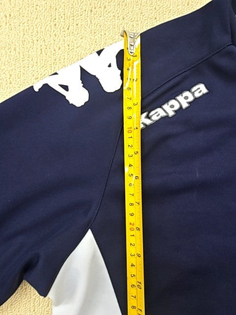 Kappa Navy Blue Colorblock Crewneck Pullover Hoodie Med