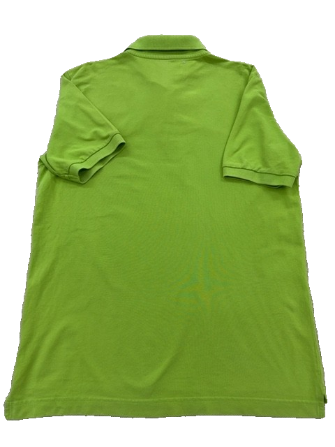 Kappa Men's Green Cotton Polo Shirt Large Short Sleeve Regular Fit