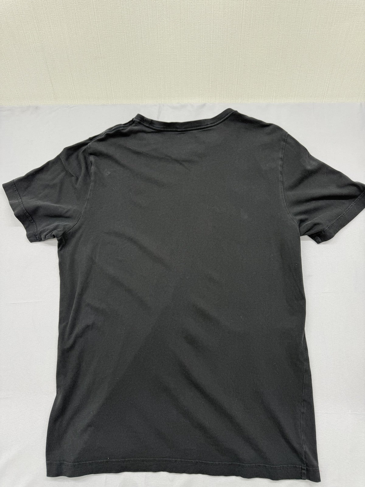 Puma Black Men's M Short Sleeve Crew Neck Cotton T-Shirt