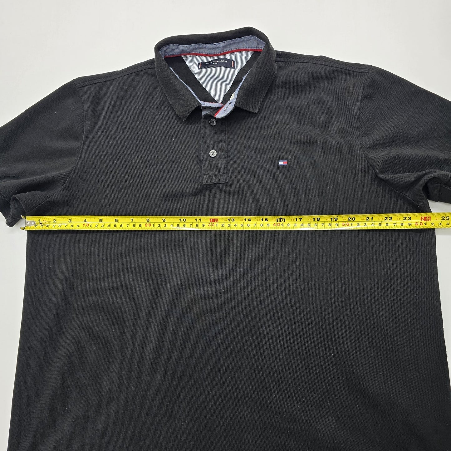 Tommy Hilfiger Men Black Polo Shirt size XXL product image 7