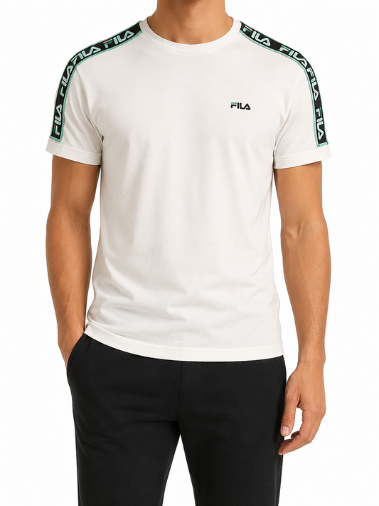 Fila Men White T-Shirt size S product image 1