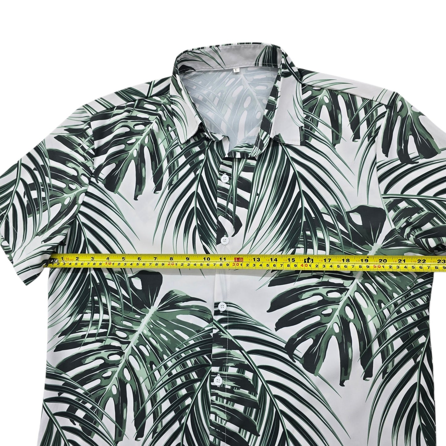 SHEIN Men White Shirt size L product image 7