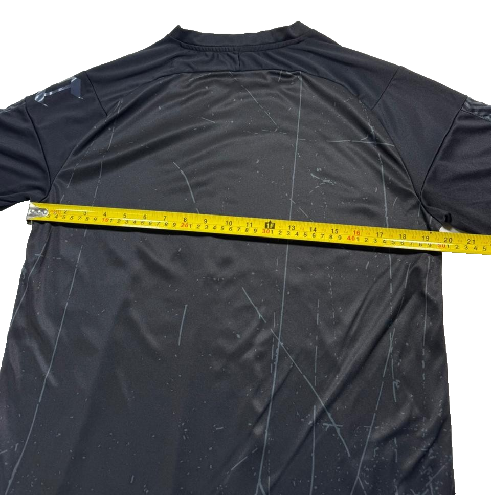 Umbro X Bott 2023 Soccer Jersey Black Graphic Print Men's Size L Rare Gorpcore