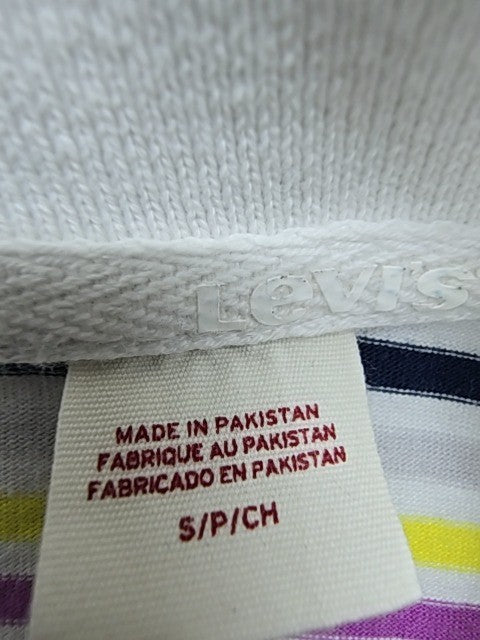 Levi's Men White Polo Shirt size S product image 5