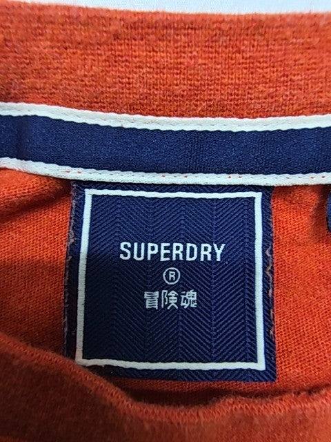 Superdry Men Orange T-Shirt size S product image 4