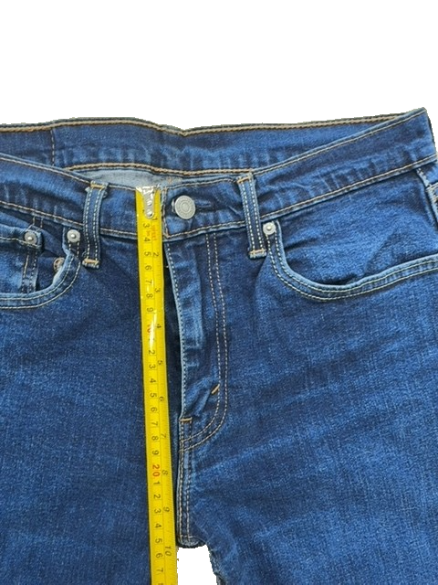 Levi's 502 Men's Dark Wash Tapered Stretch Jeans 32x32