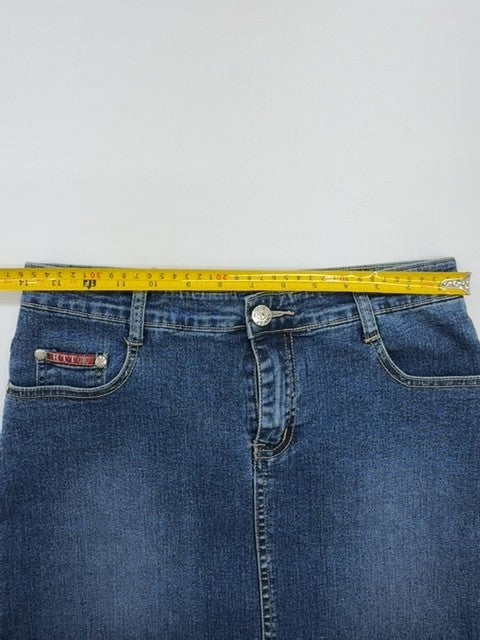 HTT Women Blue Skirt size L product image 6
