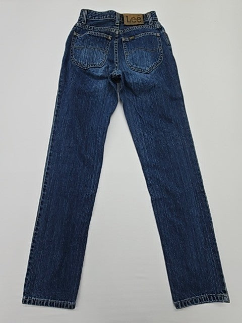 Lee Boys Blue Straight Leg Jeans 28x31 Medium Wash Regular Condition