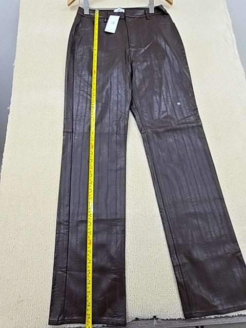 Envy Engloria Leather Pants M Slate Black Unisex Regular