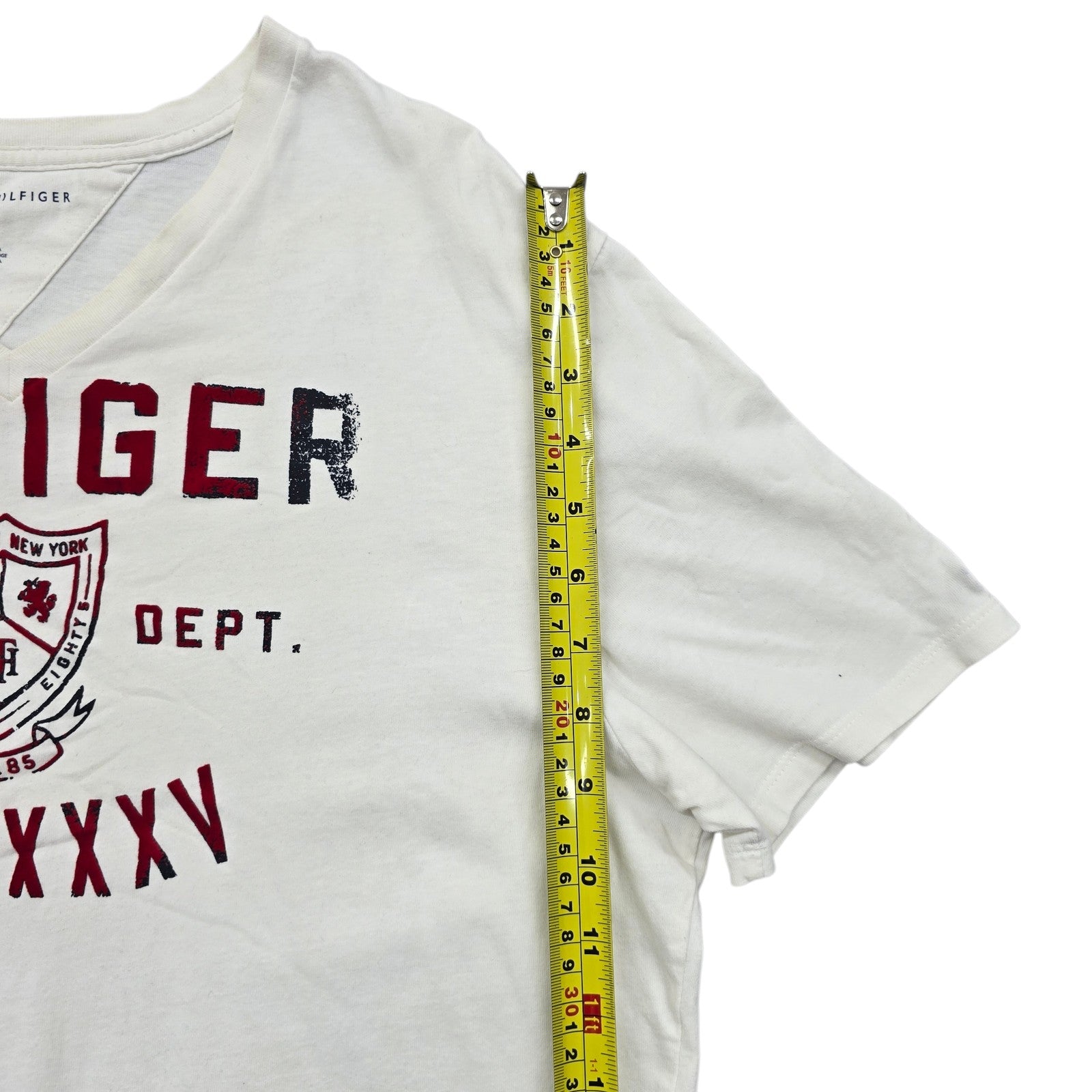 Tommy Hilfiger Men White T-Shirt product image 6