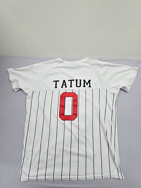 Jordan NBA Swingman Jersey White Striped XL Men's Short Sleeve