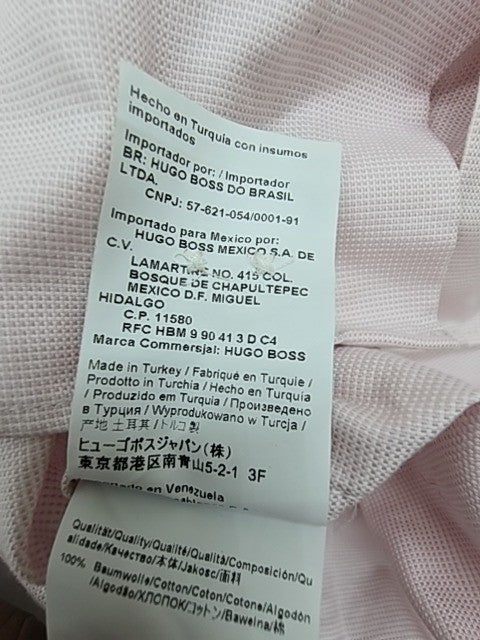 Hugo Boss Men Pink Shirt size 39 product image 9