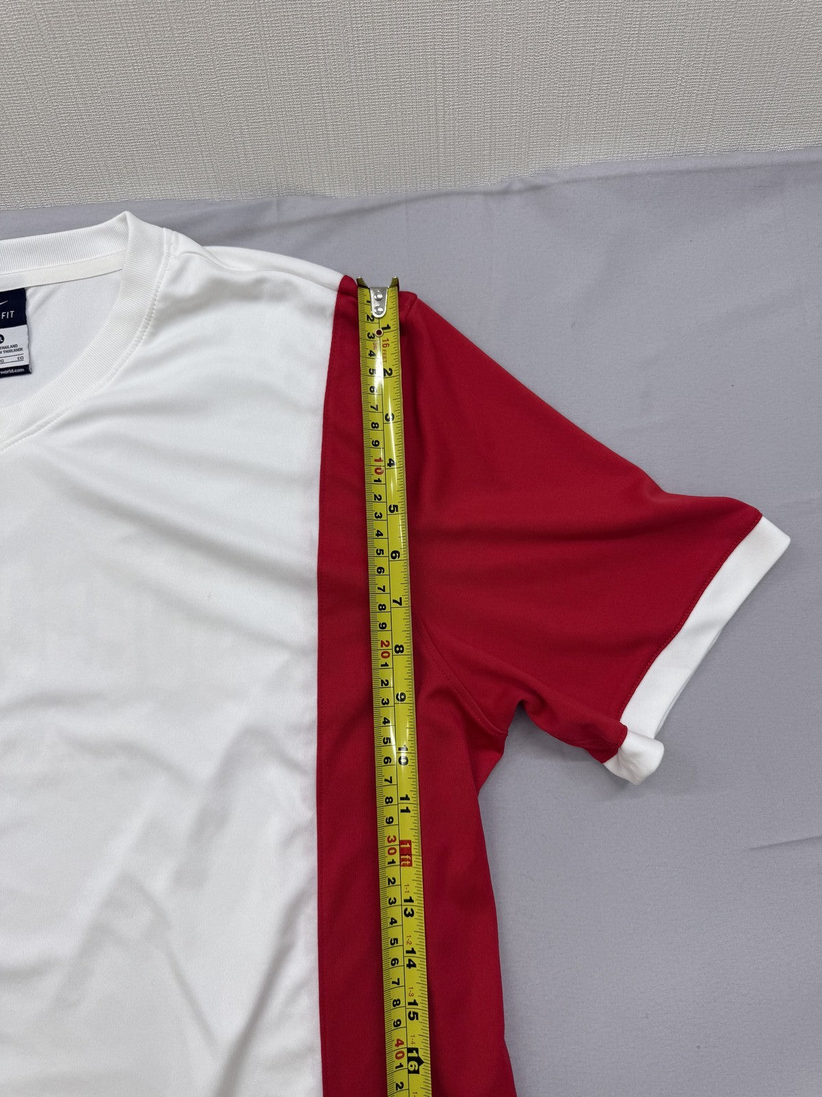 Nike Dri-FIT Borgorosso Red/White XL Men's Football Training Jersey