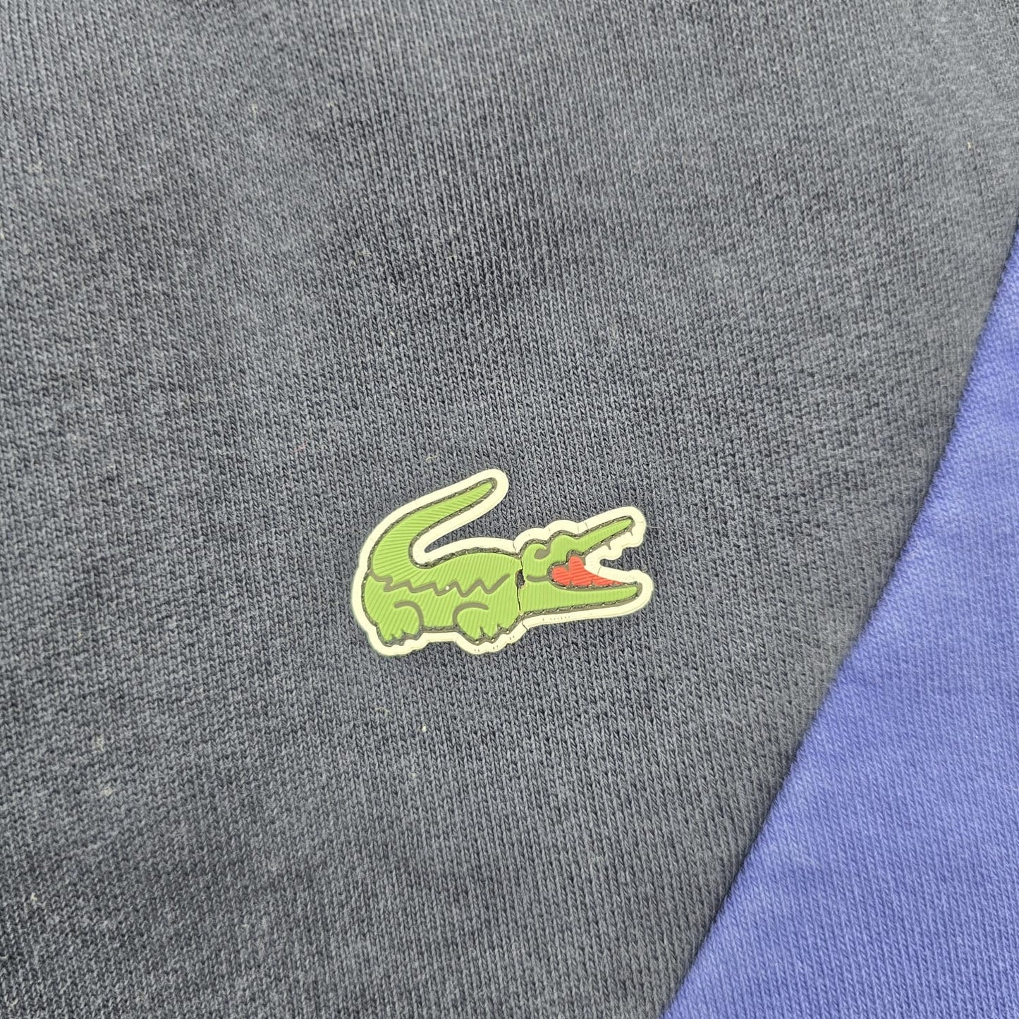 Lacoste Men's Multicolor Crewneck Fleece Sweatshirt Size M