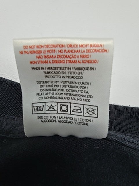Fruit of the Loom Men Black T-Shirt size XL product image 5