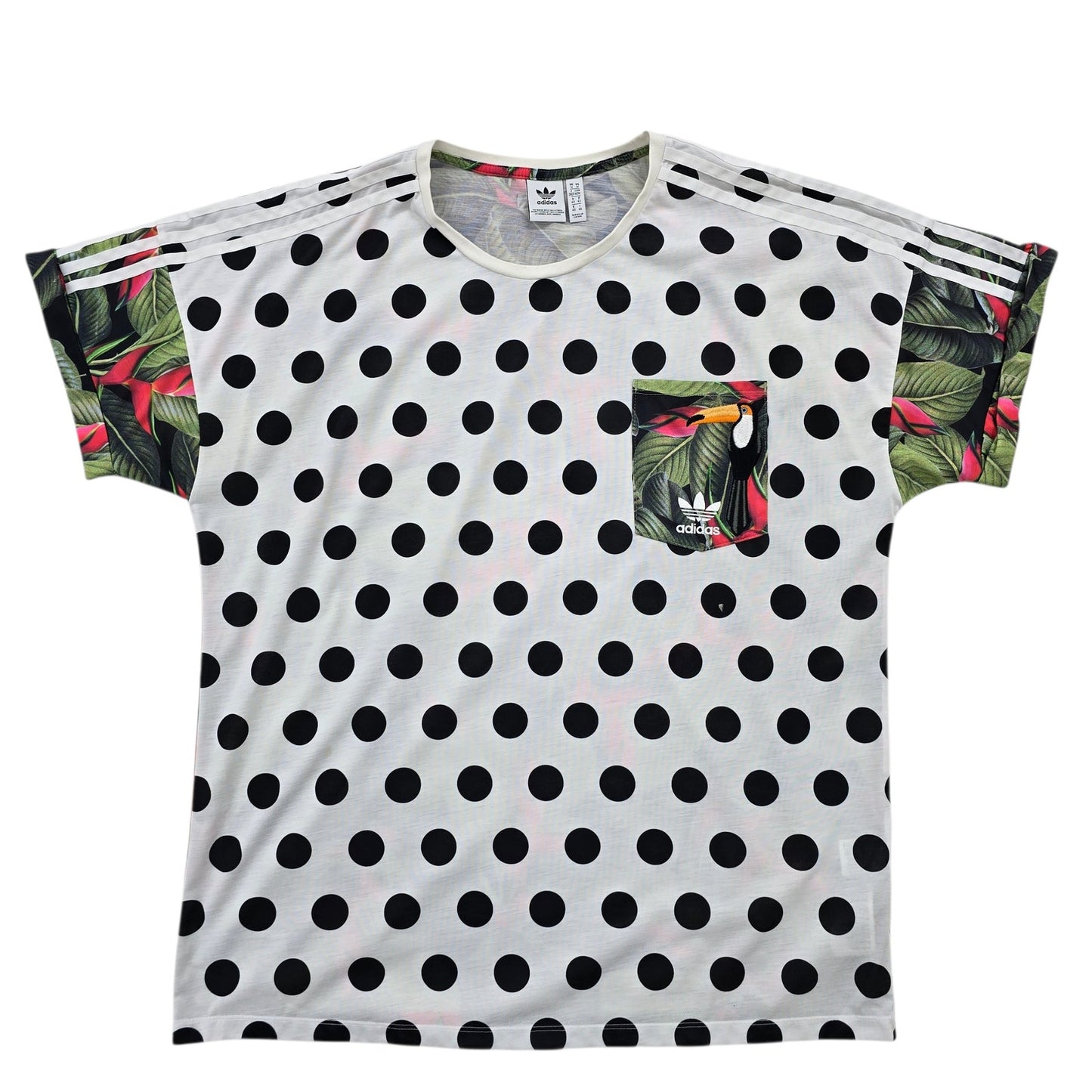 Adidas Women White T-Shirt size M product image 1