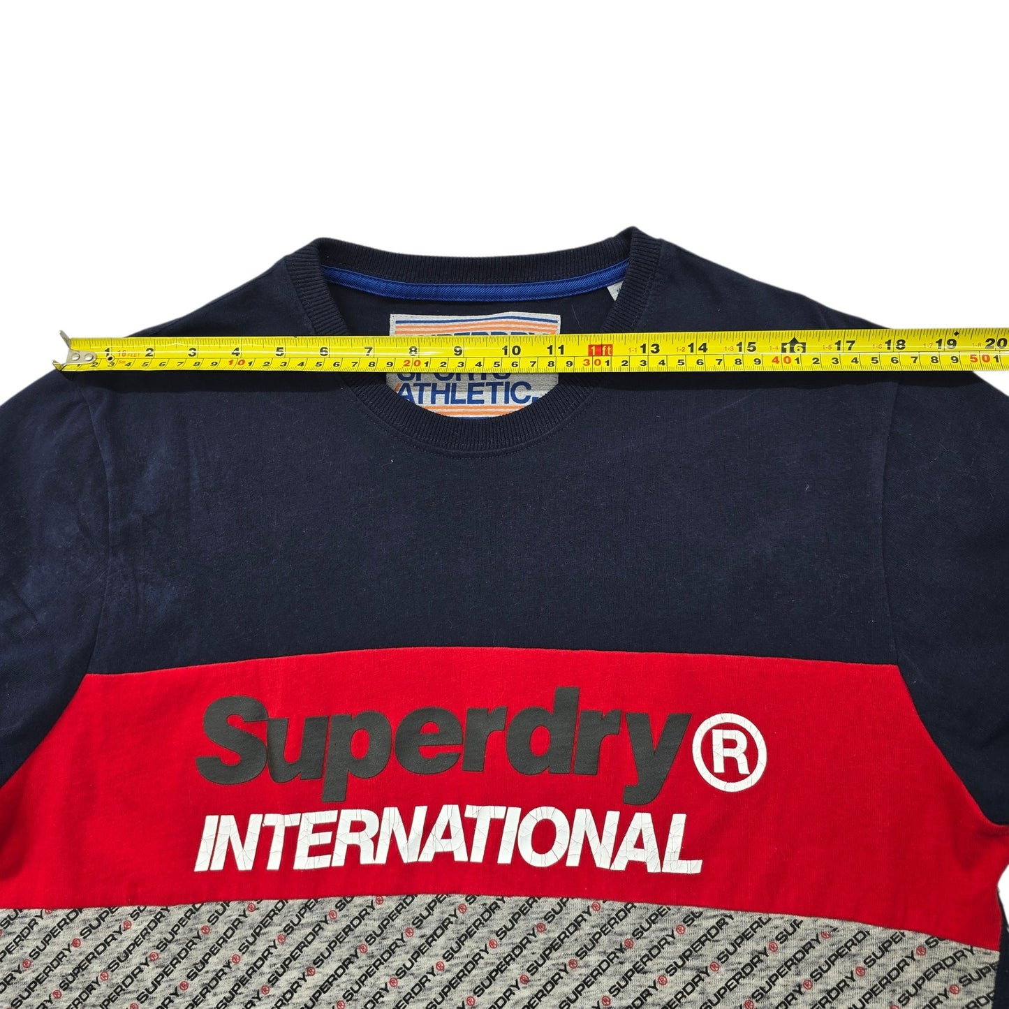 Superdry Women Navy T-Shirt size 2XL product image 5