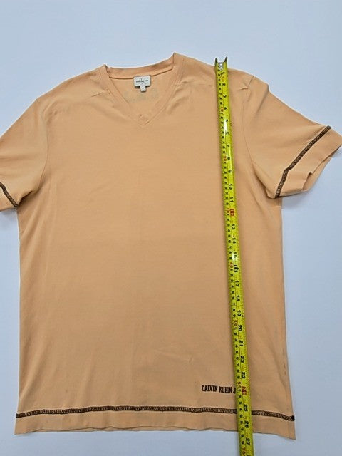 Calvin Klein Jeans Men Beige T-Shirt size XL product image 8