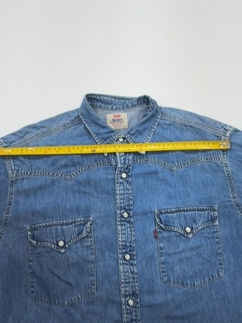 Levi's Men Blue Shirt size L product image 8